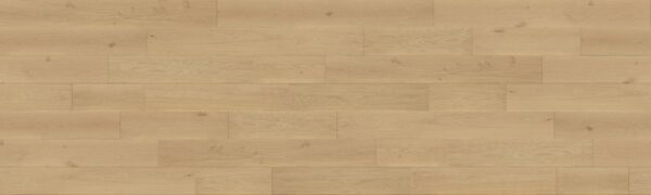 A light wood floor with a natural grain pattern and uniform planks arranged horizontally.